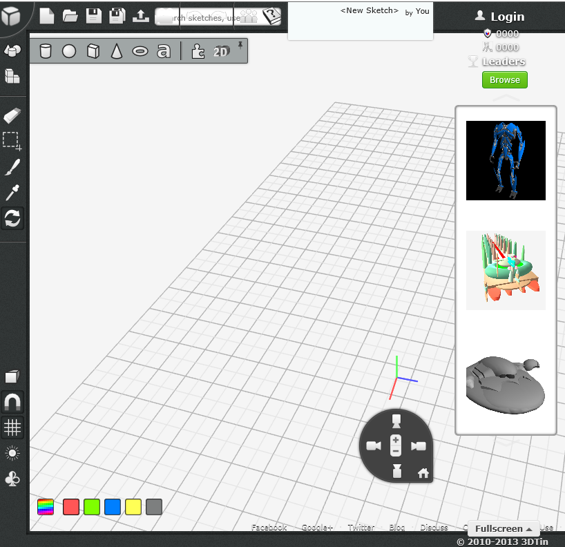 3Dtin雲端版3D設計軟體