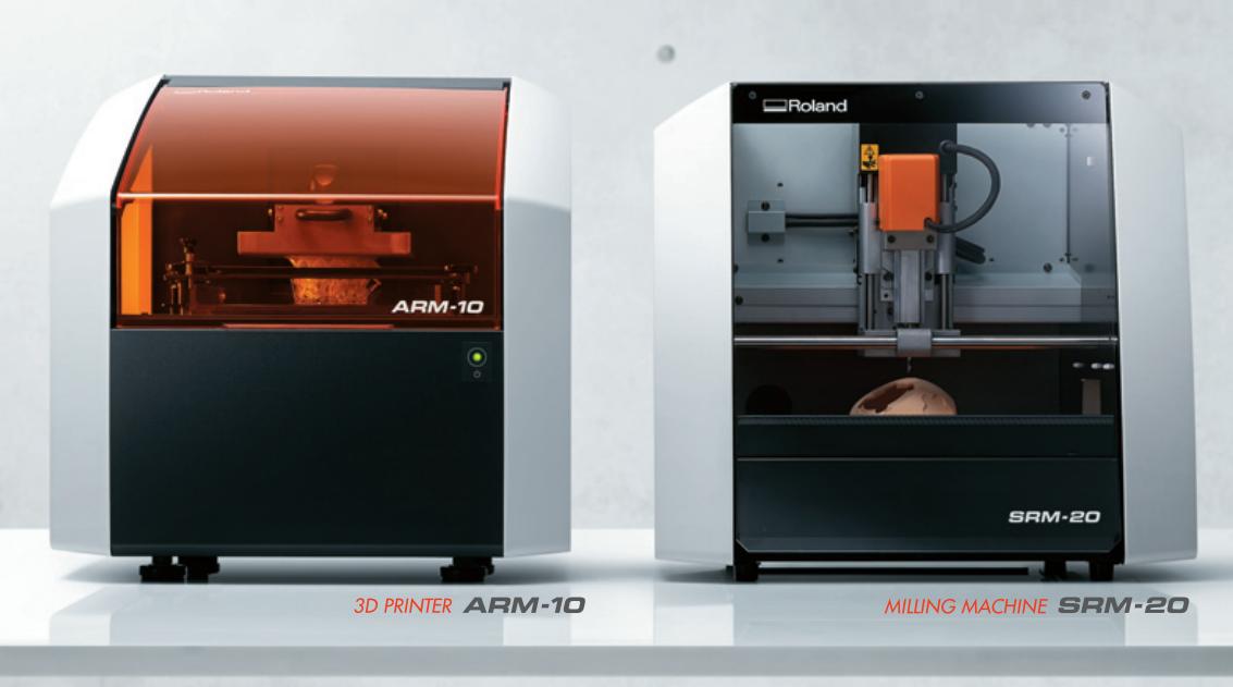 日本Roland光固成型SLA 3D列印機 ARM-10上市