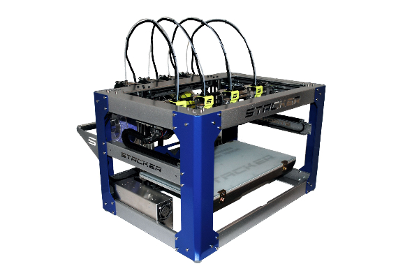 多噴頭同步複製3D列印機